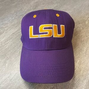 Purple LSU Baseball Cap